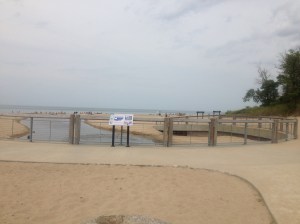 Indiana Dunes Beach at Indiana Dunes State Park